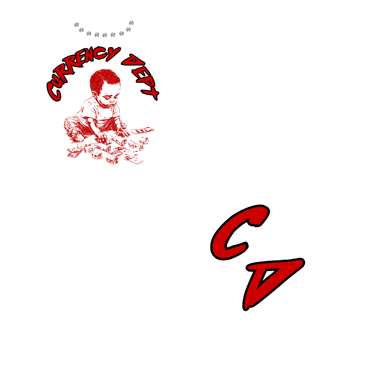 "Young Hustler Tee" White version