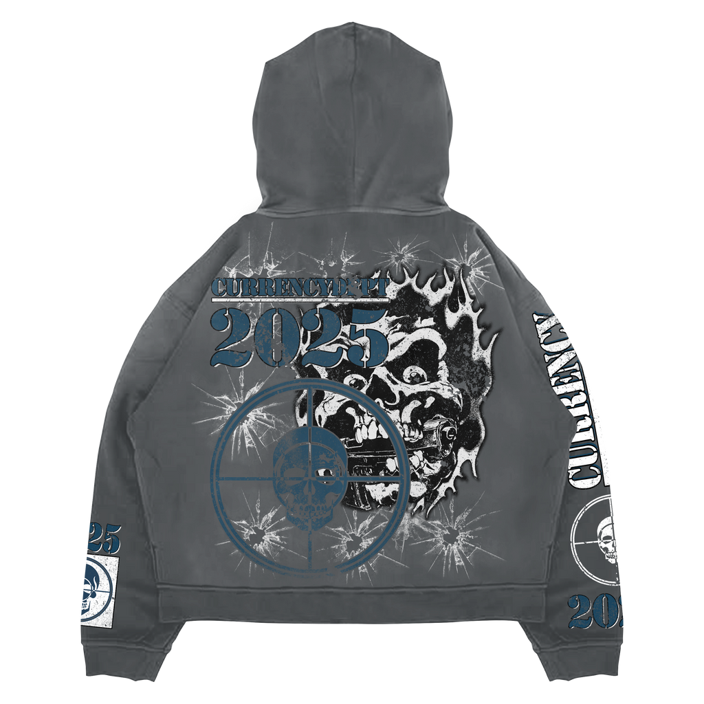 CurrencyDepartment "DeadShot" Hoodie Grey