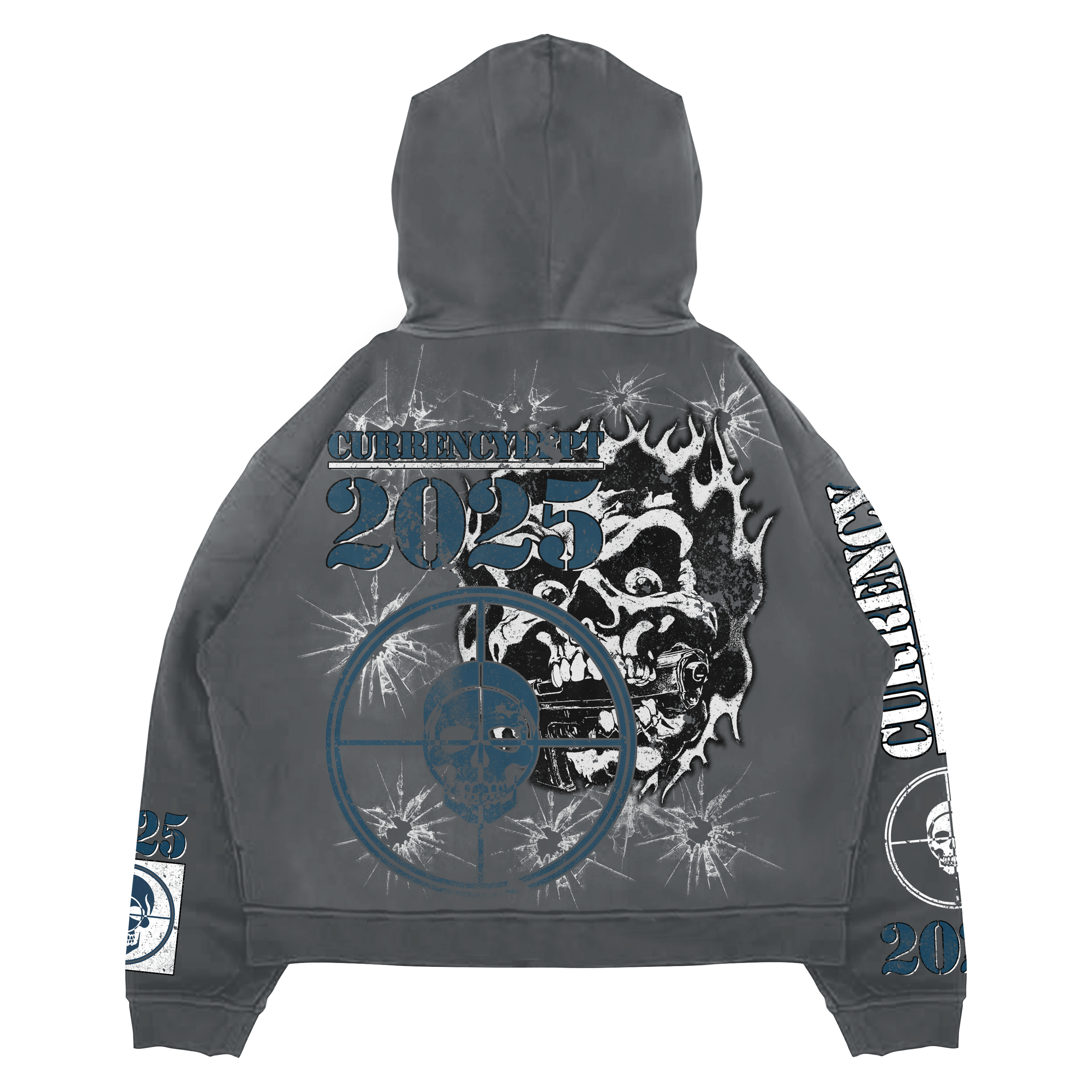 CurrencyDepartment "DeadShot" Hoodie Grey