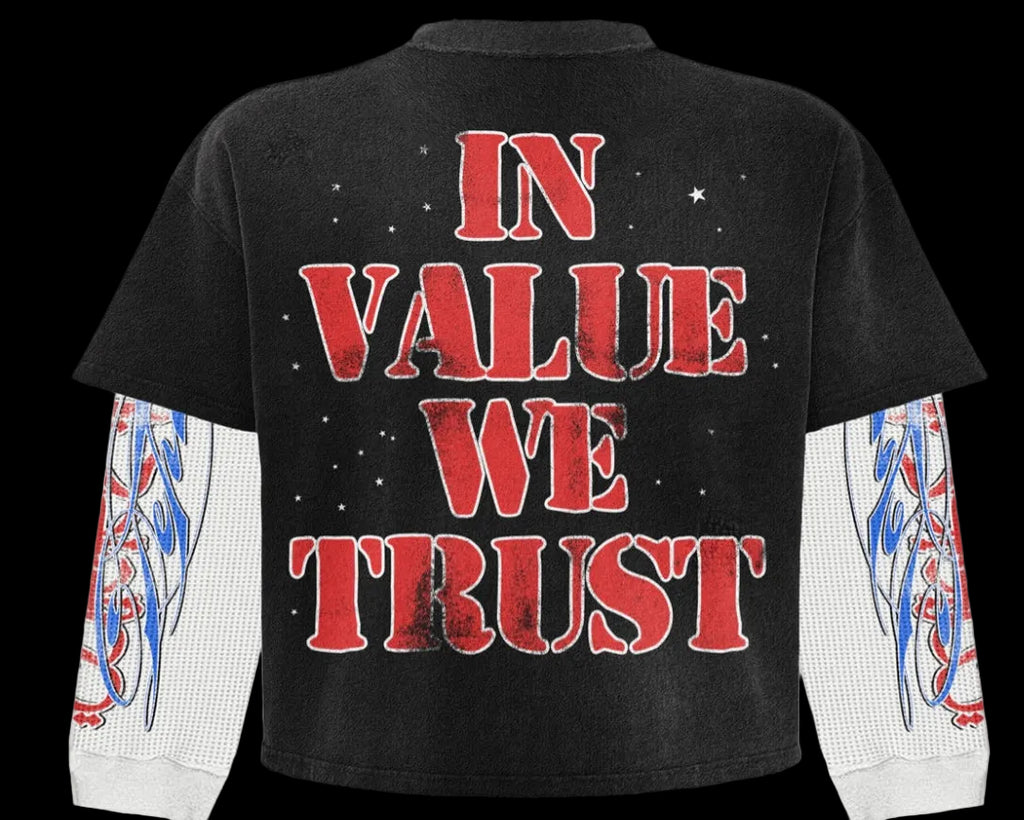 CurrencyDepartment " At war with currency" Longsleeve Tee